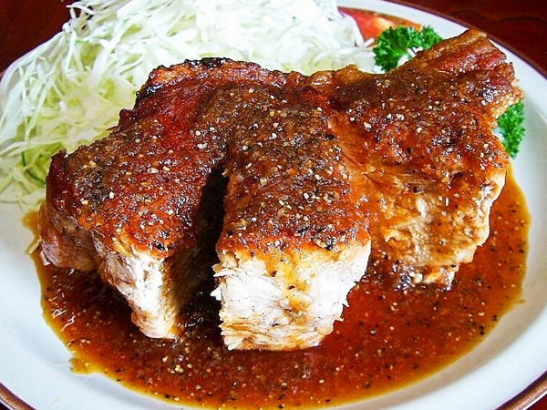 エアーズロック風ステーキ